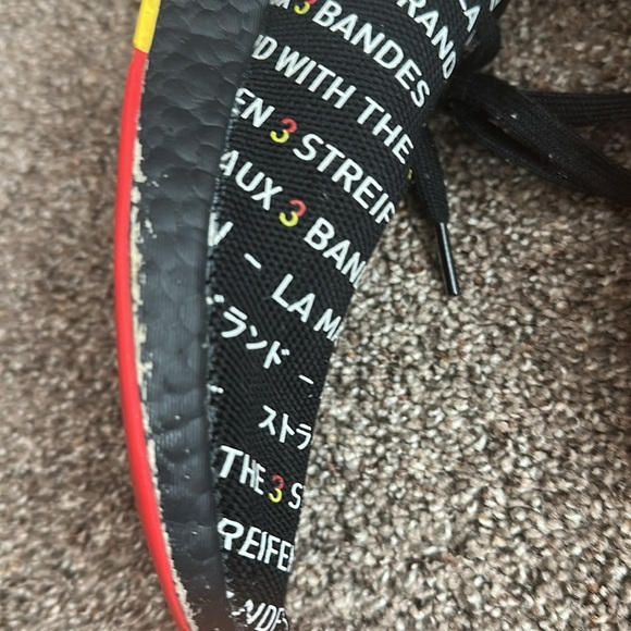 adidas BOOST NMD R1 Berlin style #EG6363 Black & White SNEAKERS size 10 Mens - Picture 7 of 8